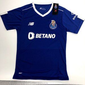 MEN'S FC PORTO BETANO SOCCER FOOTBALL SHIRT JERSEY MAILLOT NEW BALANCE XL BLUE